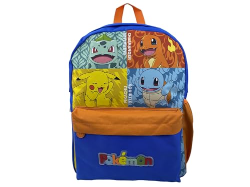 Pokémon- Zaino, Antipasti, Zaino Scolastico, Zaino Giovanile, Materiale Scolastico, Zaino, Multicolore, Prodotto Ufficiale (Marchi Cyp)