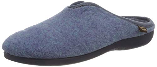 Manitu Home 320677, Ciabatte Donna, Blu, 42 Eu
