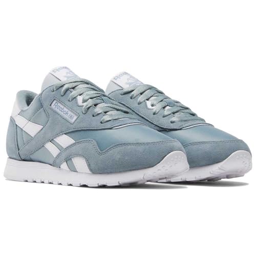 Reebok Classic Nylon, Scarpe Donna, Soft Slate Soft Slate White, 35.5 Eu