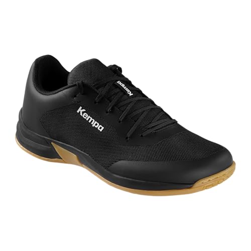 Kempa Kourtfly Three, Scarpe Sportive Unisex-Adulto, Nero, 42.5 Eu