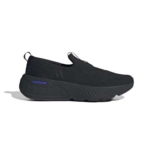 Adidas Cloudfoam Go Lounger Shoes, Scarpe Uomo, Core Black/Core Black/Lucid Blue, 46 Eu
