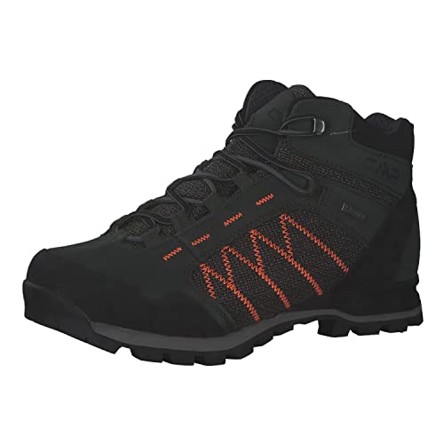Cmp Thiamat Mid 2.0 Trekking Shoe Wp, Scarpe Da Trekking Uomo, Militare-F.Orange, 39 Eu