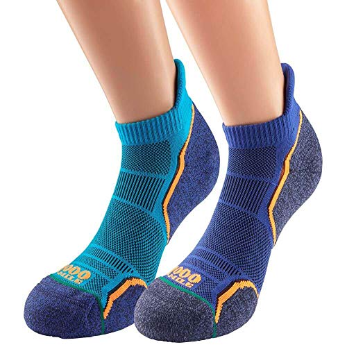 1000 Mile 2263Kx, Calzini Unisex-Adulto, Kingfisher/Marina, X-Large