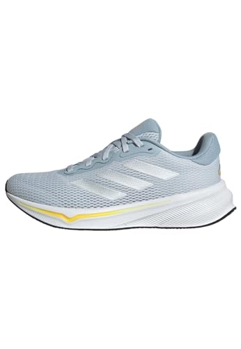 Adidas Response Shoes, Scarpe Da Corsa Donna, Halo Blue/Zero Metalic/Spark, 38 Eu