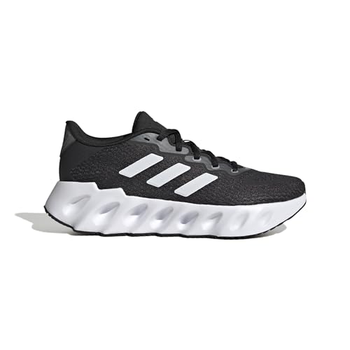 Adidas Switch Run Running Shoes, Scarpe Da Corsa Donna, Core Black/Cloud White/Halo Silver, 38 Eu