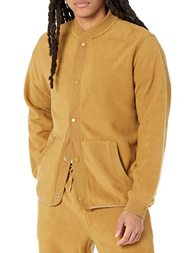 Amazon Essentials Bomber In Micropile Di Poliestere Riciclato Dalla Vestibilità Standard (Disponibile In Taglie Extra Forti) (Precedentemente Amazon A