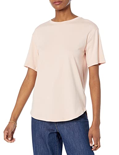 Amazon Essentials Maglietta A Tunica A Maniche Corte In Cotone Biologico Dalla Vestibilità Comoda (Taglie Forti Disponibili) (In Precedenza Amazon Awa