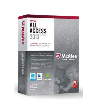 Mcafee All Access 2013 Individual - Package Completo ( 1 Anno ) - 1 Ut