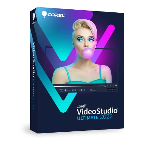 Corel Videostudio 2022 Ultimate | Software Di Editing Video Crea Presentazioni, Masterizza | Licenza Perpetua | 1 Dispositivo | Codice [Box]
