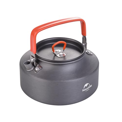 Naturehike Campeggio Teiera Bollitore Caffettiera Bollitore Da Esterno Portatile In Alluminio Con Boccaglio 1.1L