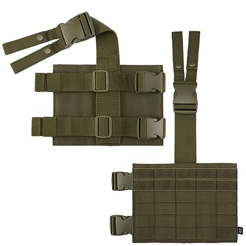 Brandit Molle Leg Panel, Color: Olive, Size: Os