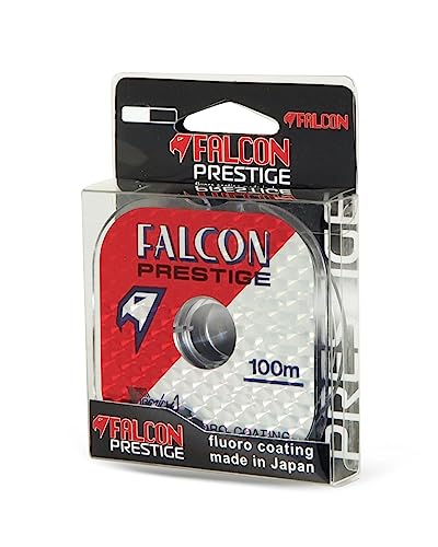 Falcon, Nylon Persicus Prestige Bl.40 Filo Da Pesca, Grigio Chiaro, 0,4 Mm X 100 Mt