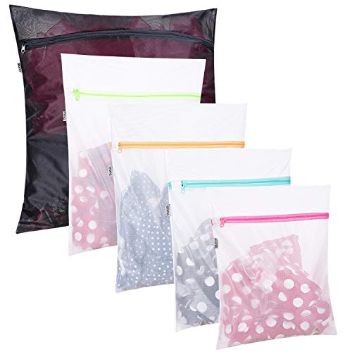 Eono Essentials, Sacchi Da Biancheria Per Lavatrice, Camicetta, Maglieria, Scarpe, Reggiseno, Intima, Vestiti - 5-Set, 1Xl-2L-2M
