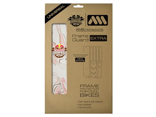 All Mountain Style Ams Frame Guard Extra-Red Bull Rampage Ridgeline Brown, Protezione Telaio Mtb Unisex-Adult