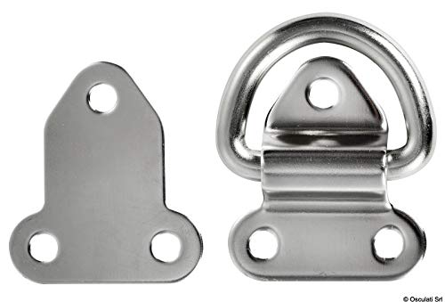 Osculati Mezzo Anello Abbattibile Elettrolucidato 8 Mm