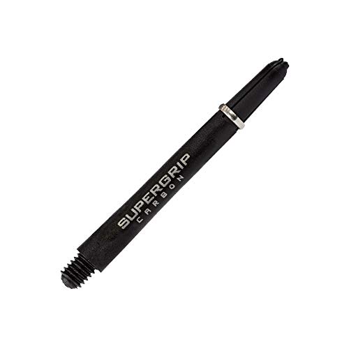 Harrows Super Grip Carbon Shafts, Unisex Adulto, Nero/Argento (Multicolore), Taglia Unica
