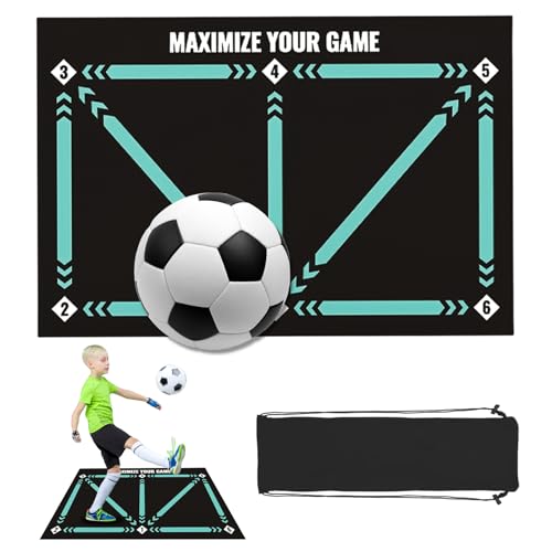 Tappetino Da Allenamento Per Calcio, Calcio, Calcio, Calcio, Calcio, Per Allenamento (Verde)
