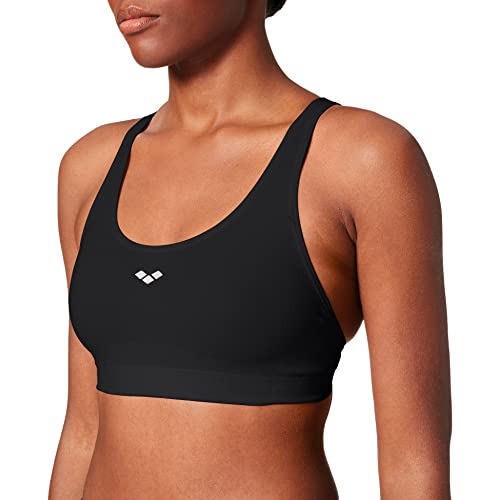 Arena W Metis, Reggiseno Sportivo Donna, Nero (Black), 95