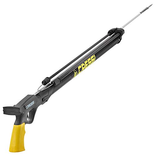Cressi Sioux Fucile Pesca Subacquea, Unisex – Adulto, Nero, 60 Cm