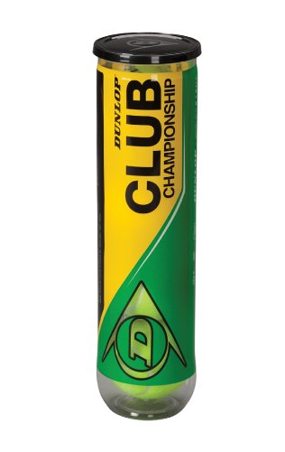 Dunlop Club Championship Palline Da Tennis, Giallo