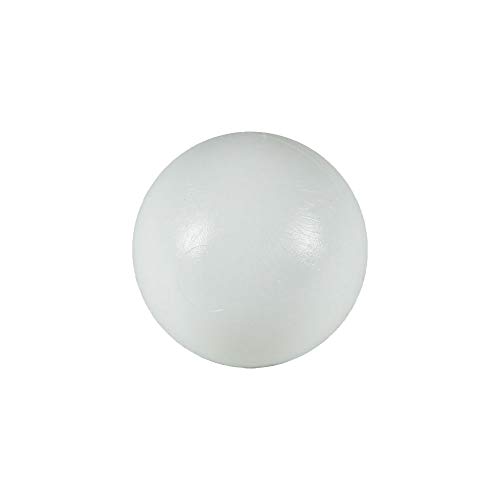 Grandeemporio Calcio Balilla Set 20 Palline Bianche Antirimbalzo In Polietilene Prima Scelta, Diametro Mm.33, Peso 16Gr. Calcio, Balilla, Palline, Pro