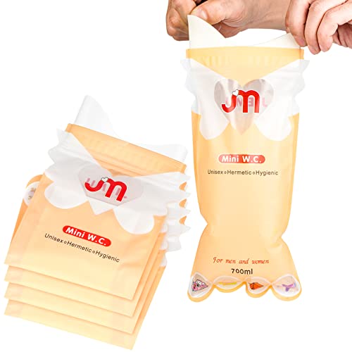 Sacchetti Per Urina Usa E Getta Da 700 Ml, Con Foglio Di Cotone Assorbente, Per Uomini, Donne, Bambini, Pazienti, Campeggio, Viaggi, Ingorghi Stradali