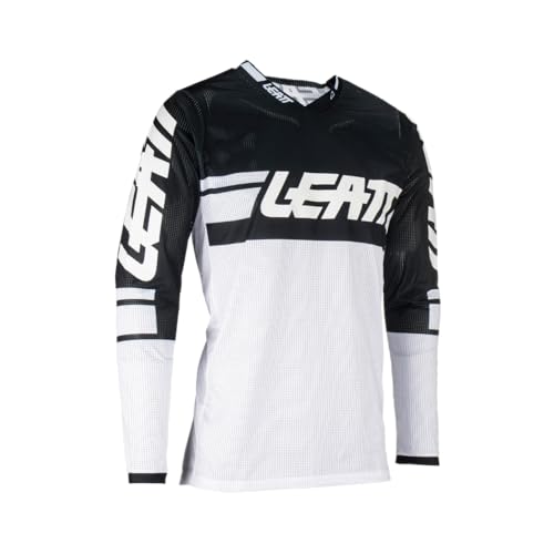 Leatt Maglia Motocross 4.5 X-Flow Traspirante E Con Tessuto Moisturecool