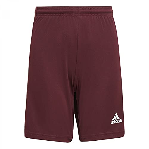 Adidas Squadra 21 Shorts, Pantaloncini Bambino, Team Maroon/White, 7-8 Years