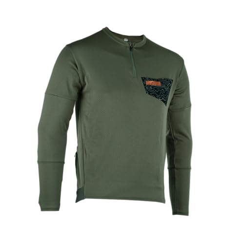 Maglia Mtb Trail 4.0 A Manica Lunga Con Tasche Posteriori