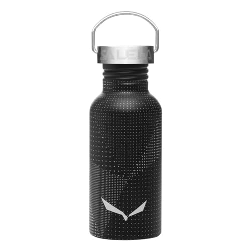 Salewa Aurino Stainless Steel 0,5L Bottle, Black Out/Dots, Uni