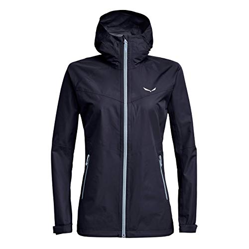 Salewa Puez Aqua 3 Powertex W, Giacca Donna, Blu, It 40/De 34
