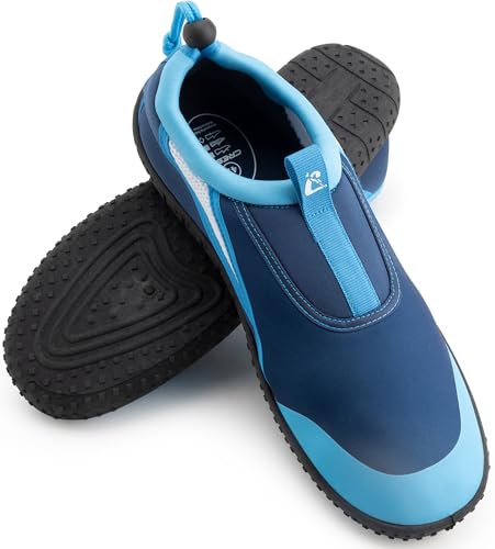 Cressi Coco Jr Shoes Blue/Azure 34 - Scarpe Junior Da Mare Scoglio E Spiaggia, Rapida Asciugatura, Blu/Azzurro 34, Junior Unisex