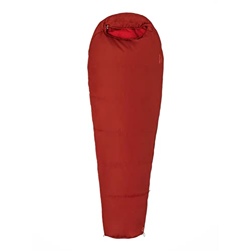 Marmot Nanowave 45 Long, Sacco A Pelo Estivo, Leggero E Lungo, Adatto Per Il Campeggio E Il Trekking Uomo, Brick, 198 Cm