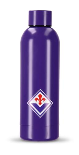 Acf Fiorentina Borraccia Termica In Acciaio Doppia Parete - Prodotto Ufficiale