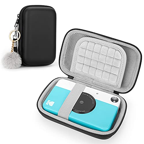 Custodia Per Kodak Printomatic/Step/Mini 2/Smile Fotocamera Di Stampa Istantanea,Borsa Protettiva Cover Case(Black)