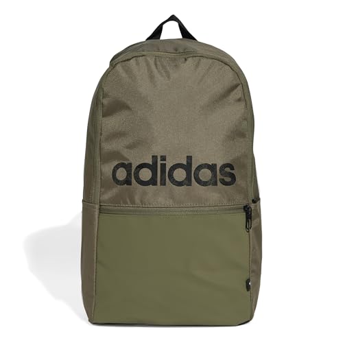 Adidas Unisex - Adulto Classic Backpack Daily, Olive Strata/Black, One Size