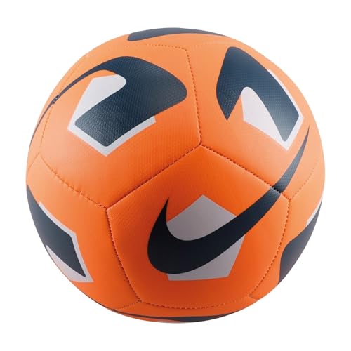 Nike Fz7551-803 Nk Park Team - 2.0 - Fa24 Pallone Da Calcio Ricreativo Unisex Total Orange/White/Thunder Blue Taglia 5