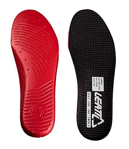 Leatt 3020003913 Solette Carbon Antiodore, Pair, Us8.5