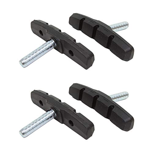 Cyclingcolors 4X Cantilever Pattini Freno 60 Mm Pastiglie Freni Ricambio Compatibile Con Shimano Tektro Avid Sram Cerchioni Alluminio