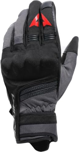 Dainese - Teyde Gore-Tex Gloves, Guanti Da Moto Impermeabili, Uomo, Nero/Iron-Gate, M