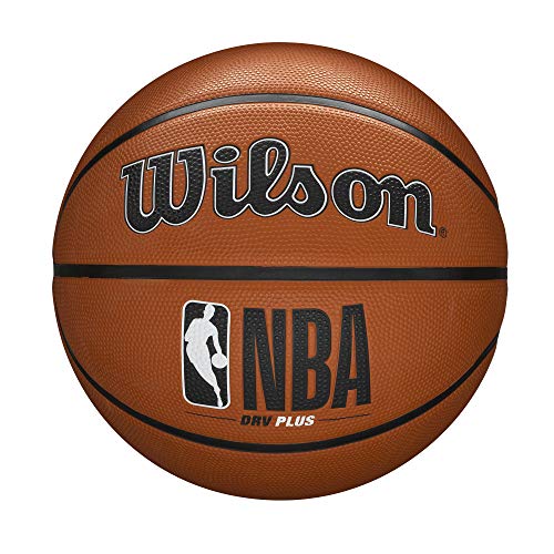 Wilson Nba Drv Plus Basketball, Unisex-Adult, Marrone, Misura 6