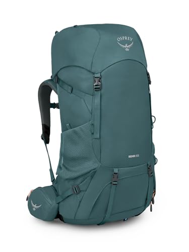 Osprey Renn 65 Women'S Backpacking Backpack Cascade Blue/Melon Orange O/S