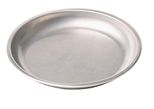 Msr Alpine - Piatto Da Campeggio In Acciaio Inox, Colore: Argento