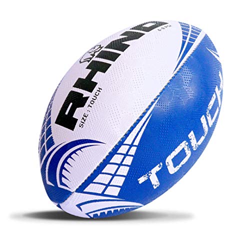Rhino Touch - Palla Da Rugby, Colore: Blu