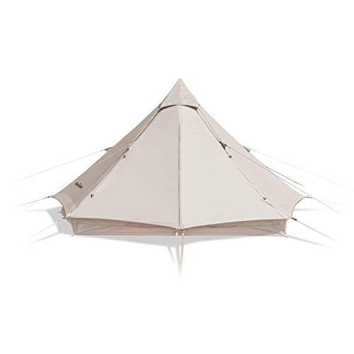 Naturehike 2-12 Person Teepee Tenda Piramidale Indiana Campeggio Di Cotone Escursionismo Rifugio Riscaldato Hut Camino Caldo Tipi Per Campeggio Trekki