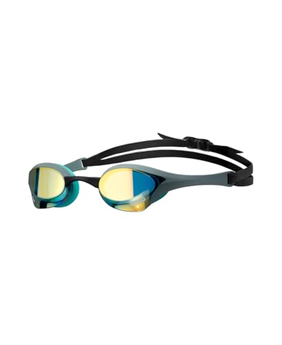 Arena Cobra Ultra Swipe Mr, Occhialini Unisex-Adult, Verde, Aqua-Sage-Peacock
