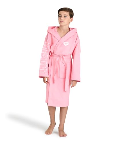 Arena Zeal Plus Junior Accappatoio Bambino E Bambina In Microfibra, Accappatoio Microfibra Con Cappuccio E Tasche, Accappatoio Unisex Ad Asciugatura R