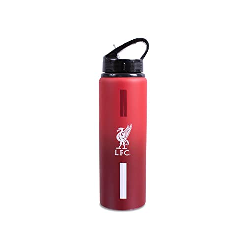Liverpool F.C. Team Merchandise - Bottiglia In Alluminio, Colore Rosso, 750 Ml