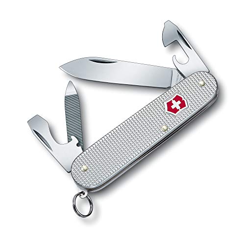 Victorinox, Cadet Alox, Coltellino Svizzero, Originale, Multiuso, Campeggio, 9 Funzioni, Lama, Grande, Cacciavite 3 Mm