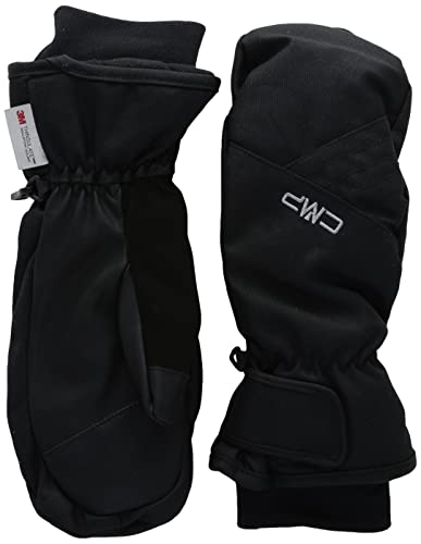Cmp, Muffole Da Sci Da Donna In Twill, Nero, 6.5